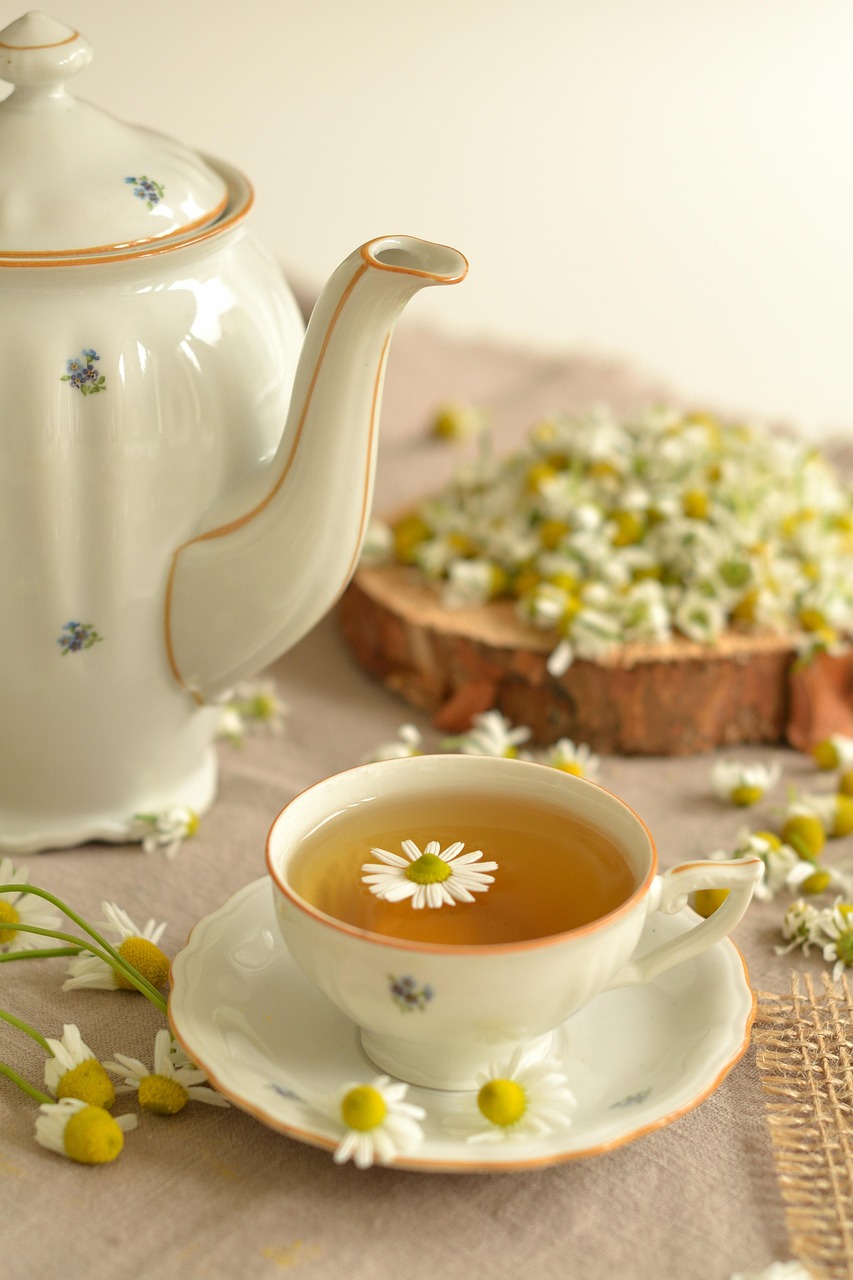 tea, flower wallpaper, flower background, herbs, chamomile, nature, beautiful flowers, health, flowers